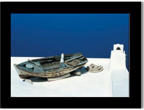 Actual product image Baback Haschemi Double Card-Böxli 820 GREEK ISLANDS (1 pcs.)