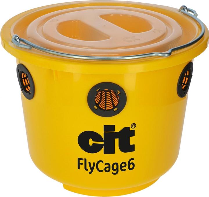 Produktbild Kerbl CIT Fliegenfalle FlyCage6, Deckel, 6 Einsätze, Lockstoff