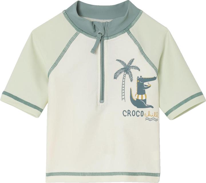 Vertbaudet Baby Bade-Set: UV-Badeshirt, Badeshorts & Sonnenhut (92)
