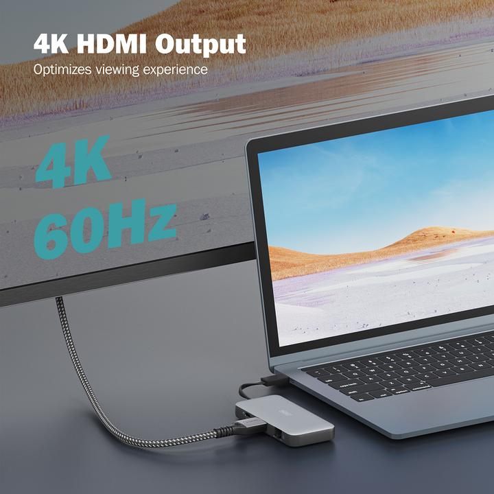 Produktbild Digitus USB-C Travel Docking Station, 7-Port (USB-C, 7 Ports)