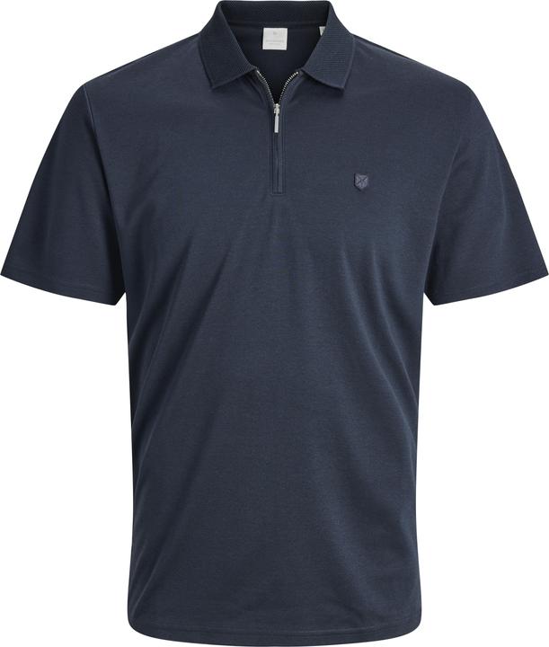 Jack & Jones Jprrodney Ss Zip Polo Styd Ss25 (L)