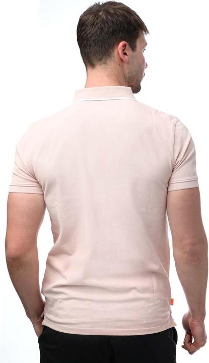 Actual product image Timberland Mens Printed Short-Sleeved Polo Shirt (XL)