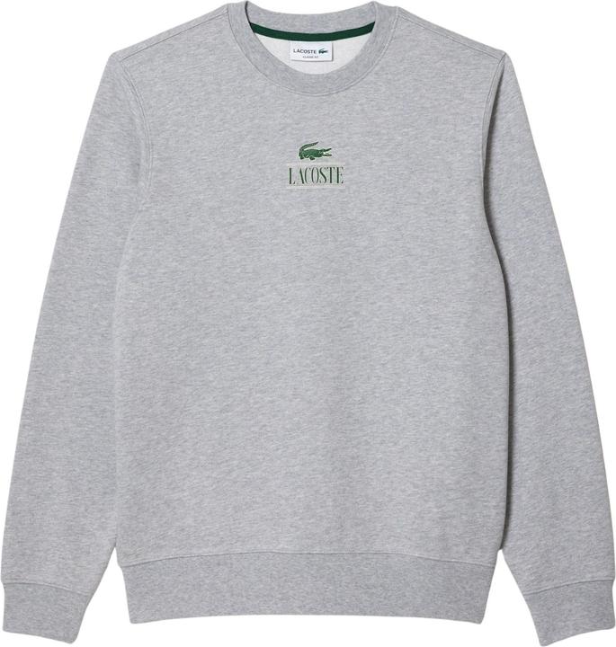 Produktbild Lacoste Sweatshirt Pullover mit Rippbündchen und Logo (S)