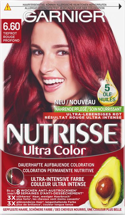 Produktbild Garnier Nutrisse Colorissimos/Ultra Color (22068 Tiefrot)