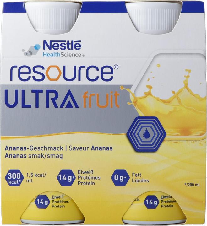 Produktbild Nestlé Health Science Ultra Fruit Ananas (4 Stück, 1006 g)
