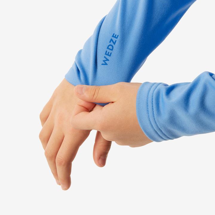 Immagine prodotto Wedze Maglia funzionale da sci per bambini a collo alto - BL 500 blu (116)