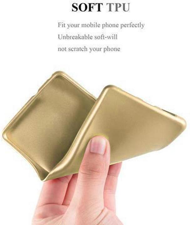 Image du produit Cadorabo Couverture métallique mate TPU (Motorola Moto G4 Plus, Motorola Moto G4)