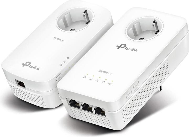 TP-Link AV1200 Gigabit Passthrough Powerline ac WLAN KIT, jusqu'à 1200MBit/s (1350 Mbit/s)