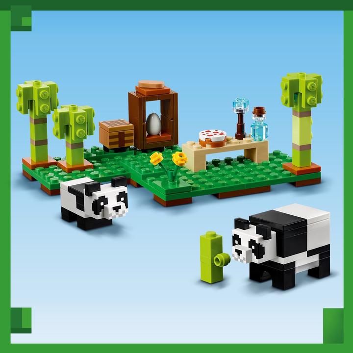 Produktbild LEGO Das Pandahaus (21245, LEGO Minecraft)