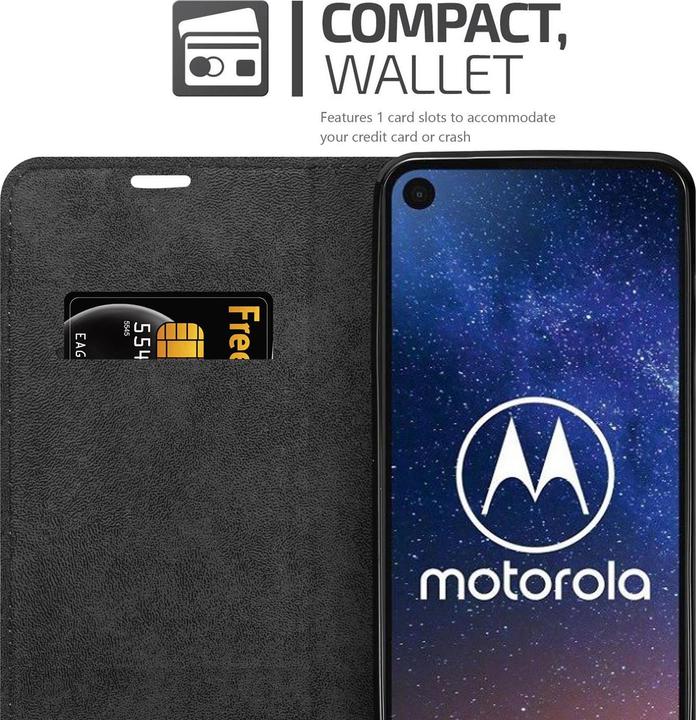Image du produit Cadorabo Book Couverture magnétique invisible (Motorola One Vision)