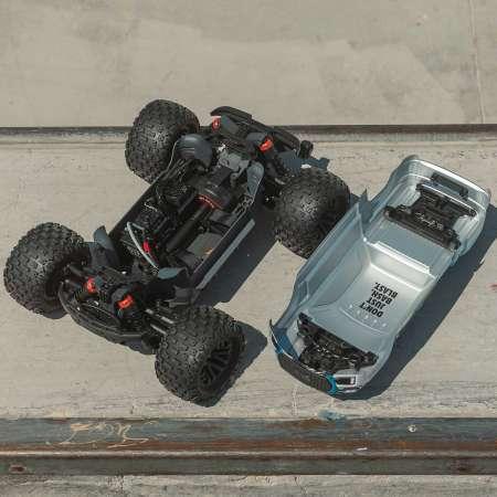Actual product image Arrma M.TRUCK GRANITE BLX 1:10 4WD EP RTR 223S BLX Brushless - Gun Metal w/DSC (ARR Almost Ready to Run)