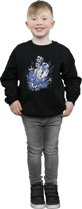 Produktbild Star Wars R2D2 Blast Off Sweatshirt Jungen (140, 146)