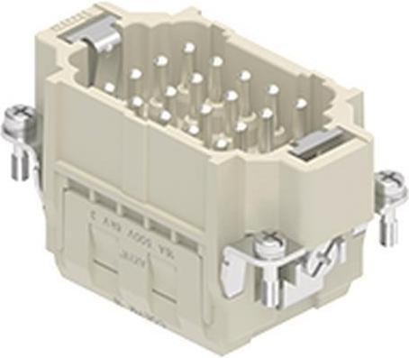 Produktbild ILME Stifteinsatz Gr.57.27 CQEYM 18 18P+PE AXYR push-in Anschluss 16A 500V