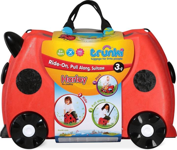 Image du produit Trunki Valise Harley Ladybug (18 l, Bagage à main (jusqu'à 50l))