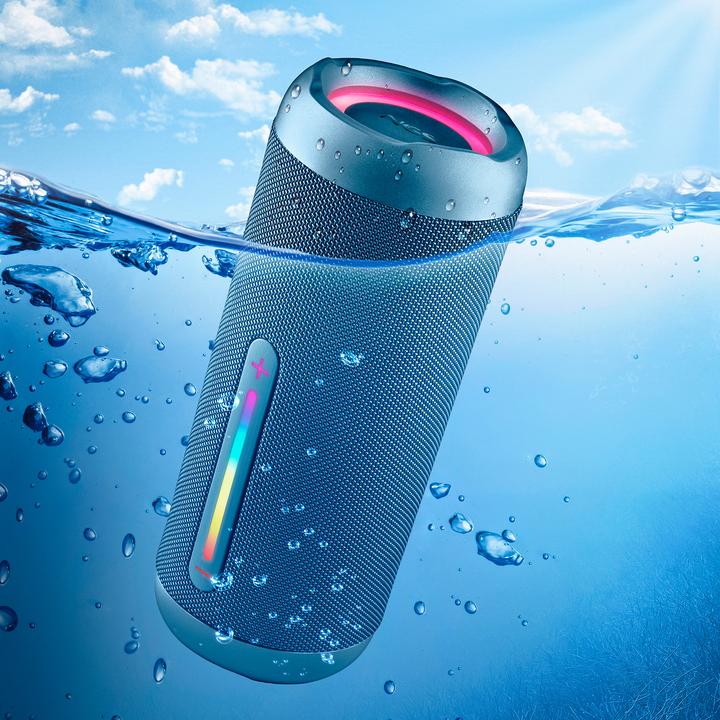 Immagine prodotto NGS Enceinte Nomade Bluetooth Roller Furia 3 (Bleu) (9 h, Batteria ricaricabile)
