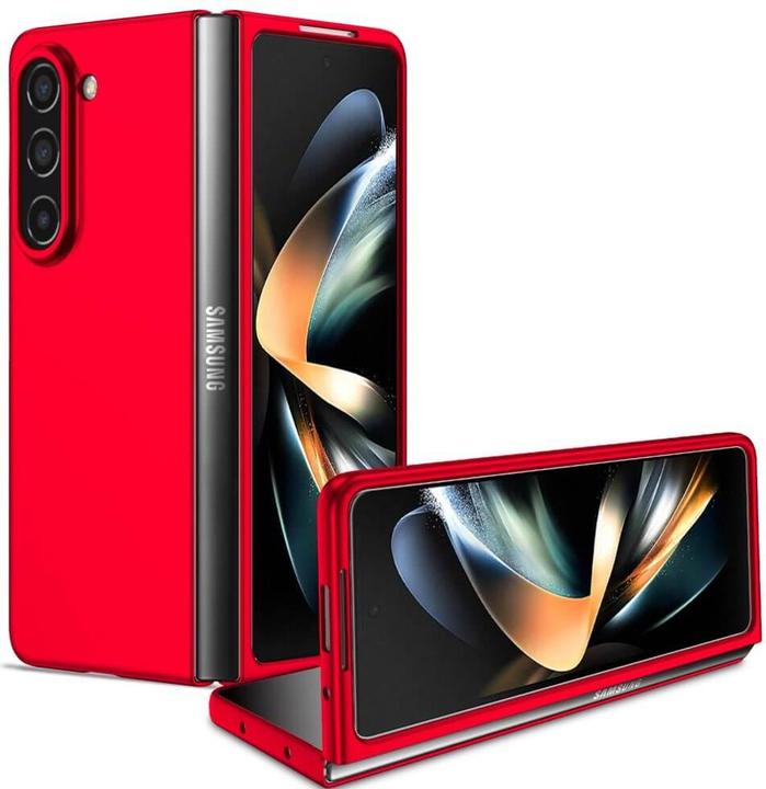 Actual product image Cover-Discount Galaxy Z Fold5 - Full Protection Protective Cover red (Samsung Galaxy Z Fold5)