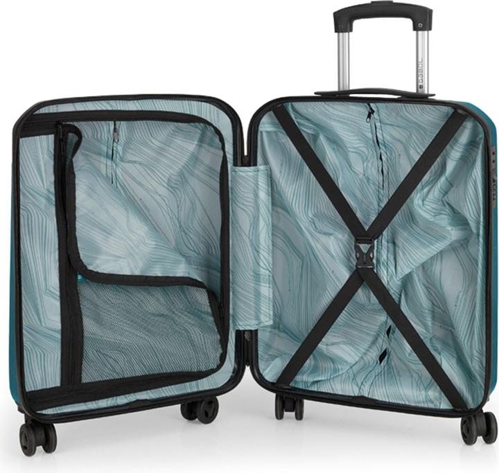 Immagine prodotto Gabol Carrello da cabina Mercury a 4 ruote S 55 cm (38 l, Bagaglio a mano (fino a 50 litri))