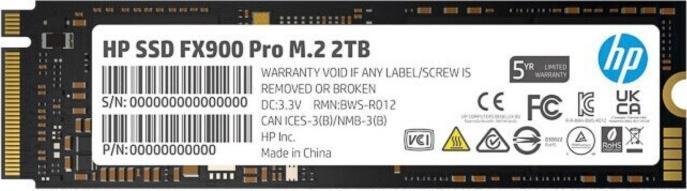Produktbild HP FX900 Pro (2048 GB, M.2 2280)
