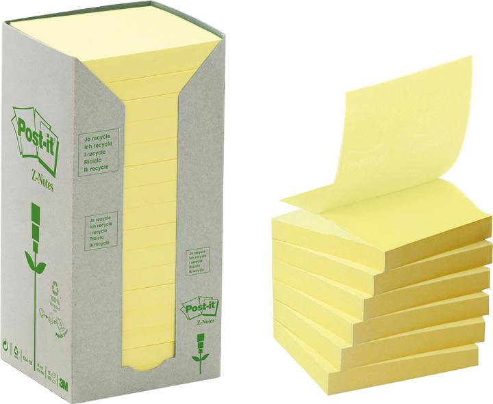 Post-it Green Z-Notes (76 x 76 mm)