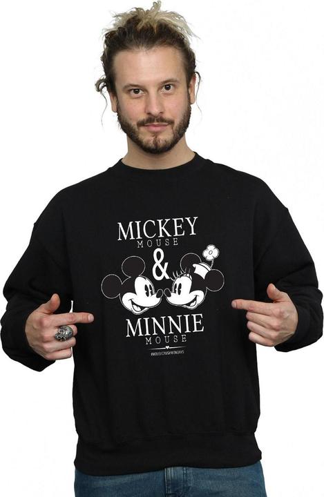 Immagine prodotto Disney Mickey And Minnie Mouse Mousecrush Mondays Felpa Uomo (M)