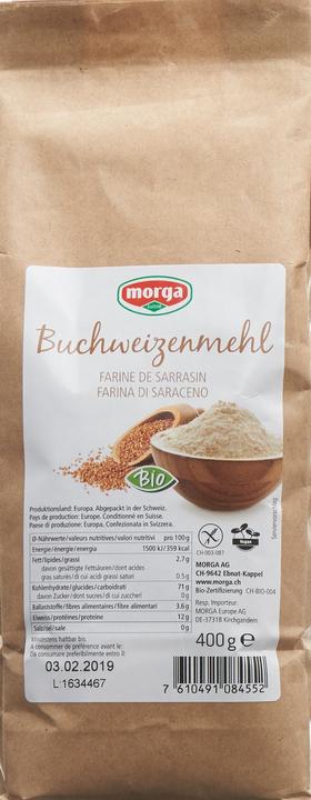 Image du produit Morga Farine de sarrasin (400 g)