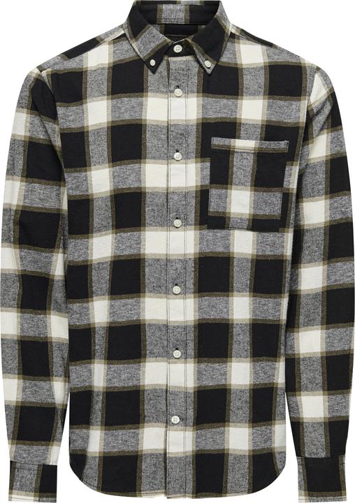 Only & Sons Onsral Ls Slim Check Shirt (S)