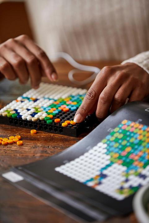 Produktbild LEGO Weltkarte (31203, LEGO Art, LEGO Seltene Sets)