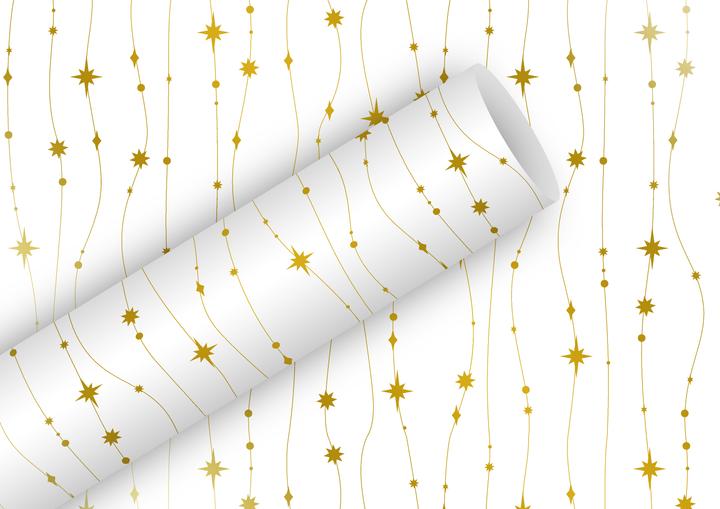 Braun + Company Glitzerkette (Geschenkpapier, 1 x)