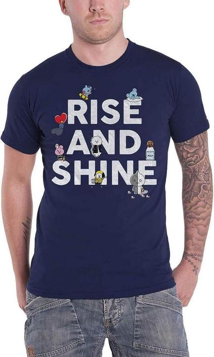 BT21 Adult Rise And Shine TShirt aus Baumwolle