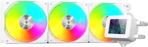 Actual product image Mars Gaming Kit Watercooling Aio Ml-Vision RGB - 360mm (Blanc)