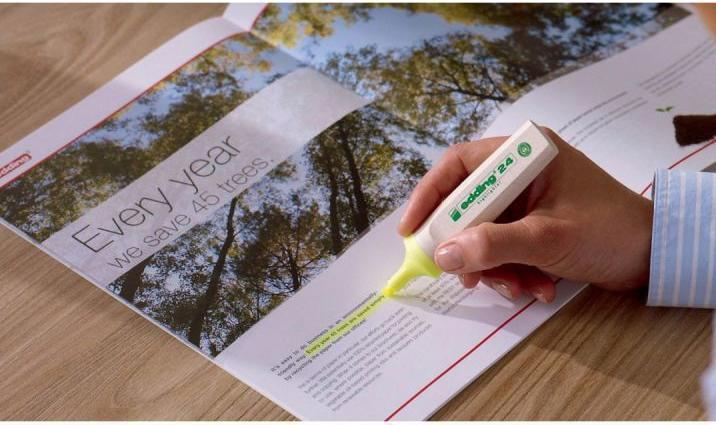 Productafbeelding Edding Markeerstift EcoLine 24 (Oranje, 5 mm, 1 x)