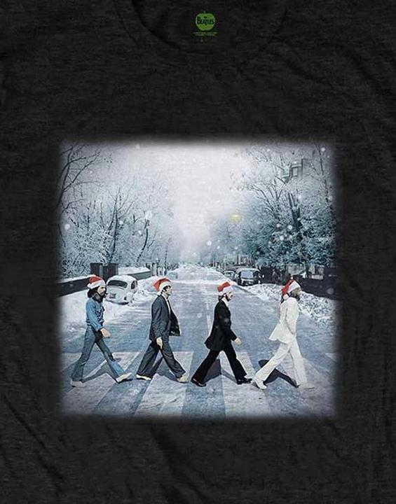 Image du produit T-shirt unisexe adulte Abbey Christmas Cotton (L)