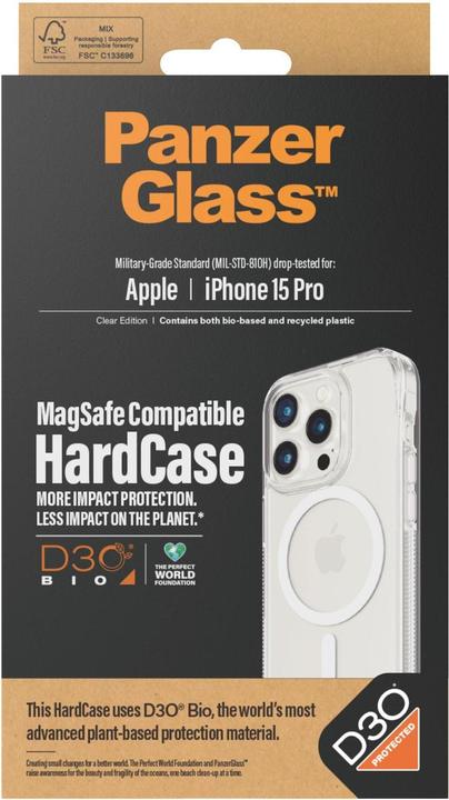 Produktbild PanzerGlass HardCase MagSafe (Apple iPhone 15 Pro)