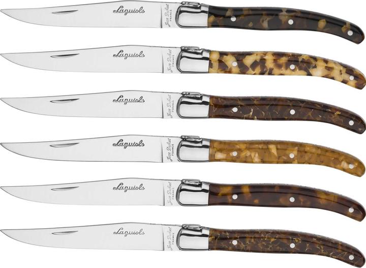 Produktbild Laguiole Jean Dubost Steakmesser Acrylic 6 tlg.