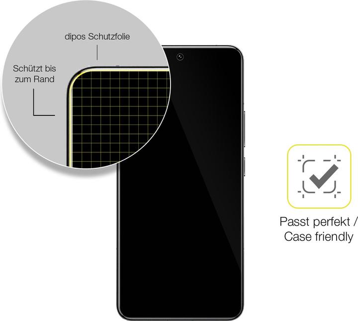 Immagine prodotto Dipos Pellicola Protettiva Full-Cover 3D (2 Pezzo/i, Xiaomi 14 Pro)
