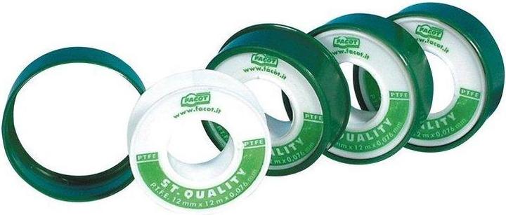 Facot TEFLON TAPE 12X12X0,076 MM 0.20 G/M³