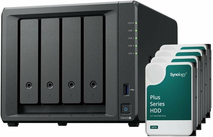Produktbild Synology DS423+ (4 x 4 TB, Synology HAT 33xx)