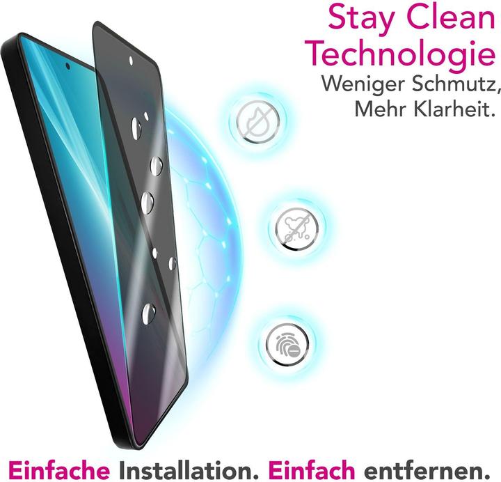 Produktbild Nalia AntiSpyX - Privacy Schutzglas mit Blickschutz - Full Display Screen Protection 9H Tempered Glass (1 Stück, Google Pixel 9)