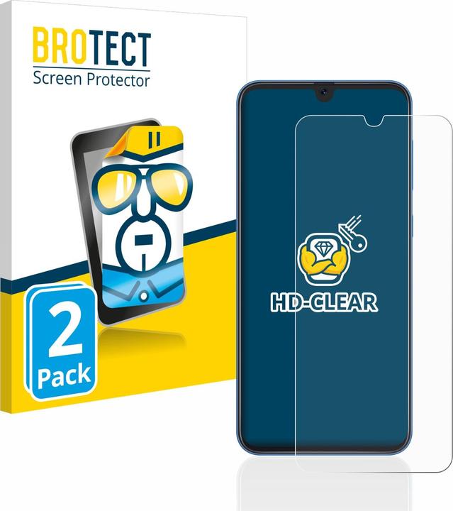 Produktbild BROTECT Schutzfolie Displayschutz Klar (2 Stück, Samsung Galaxy A50)