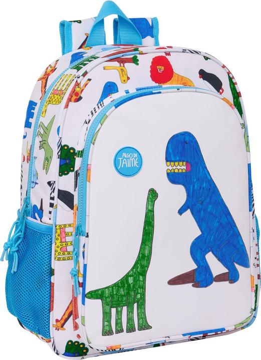 Algo de Jaime Schulrucksack Weiss 33 x 42 x 14 cm