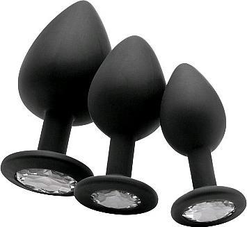 Immagine prodotto Shots Butt Plug diamantato extra large nero