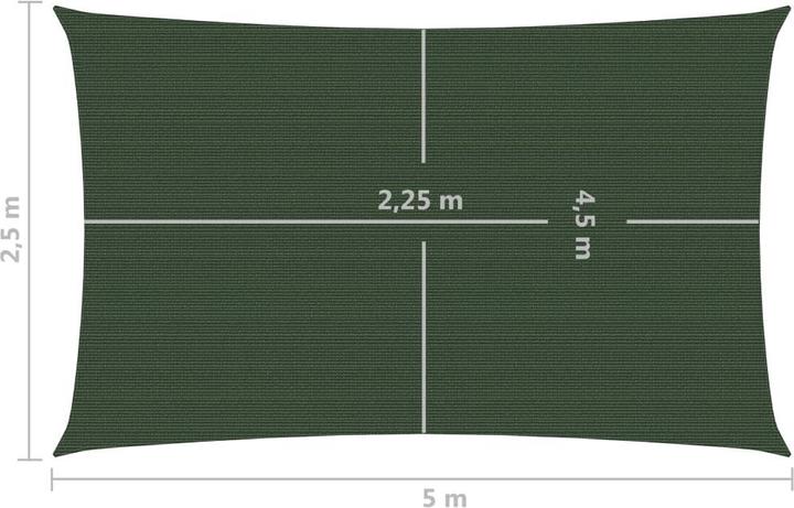 Immagine prodotto VidaXL Sonnensegel (250 x 500 cm)