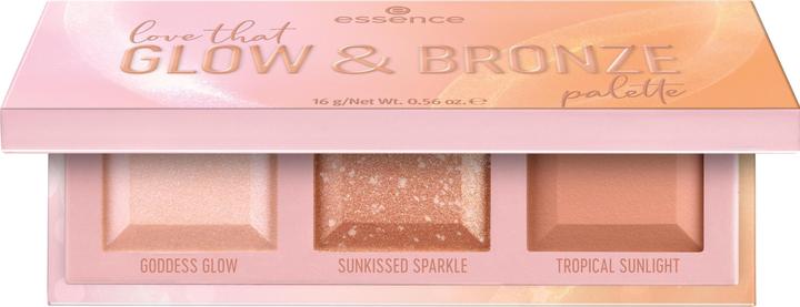 Image du produit essence Love that Glow and Bronze palette (Couleurs assorties, Highlighter, 16 g)