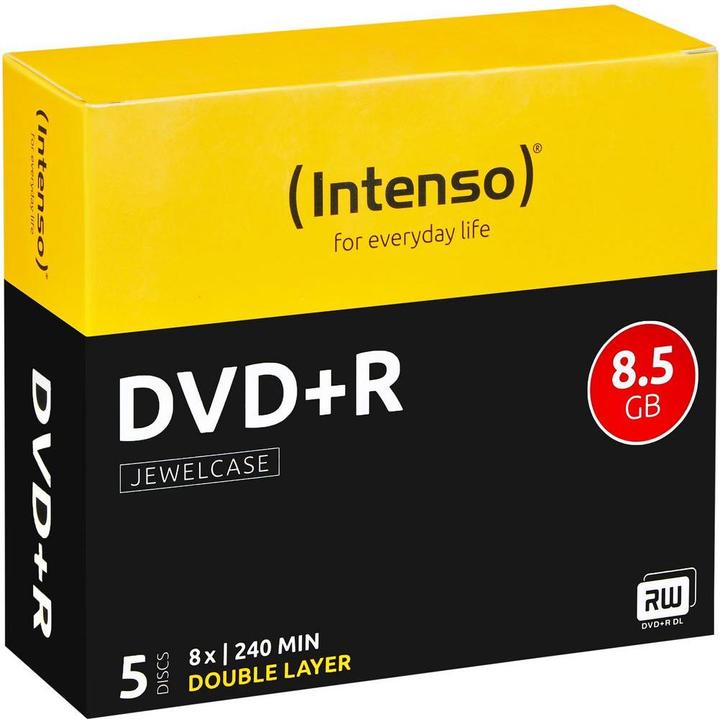 Actual product image Intenso DVD+R 8,5GB, 8x Speed, Double