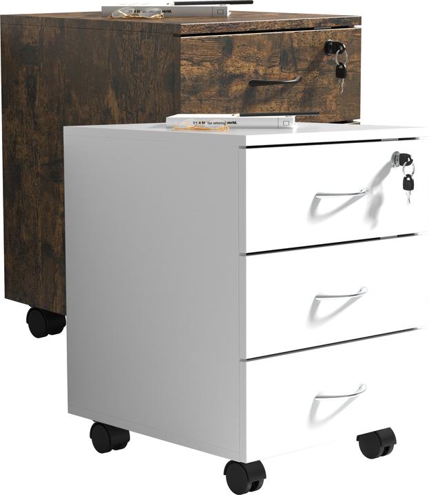Actual product image VCM Mobile pedestal office drawers Baula L (40 x 44 x 55 cm)