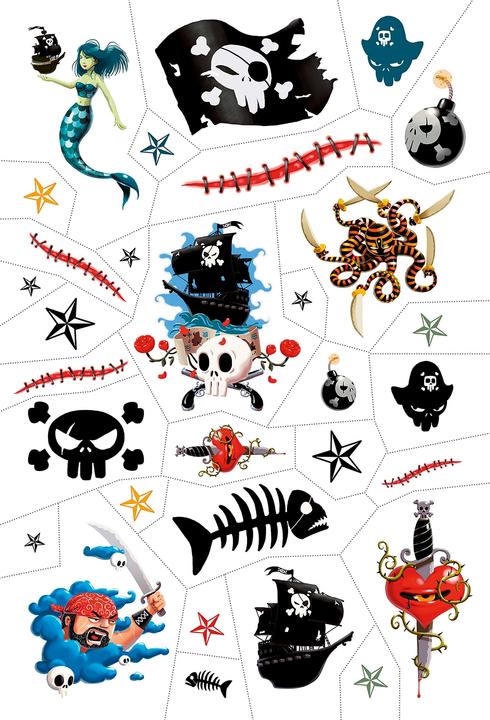 Produktbild Djeco Tattoos Piraten