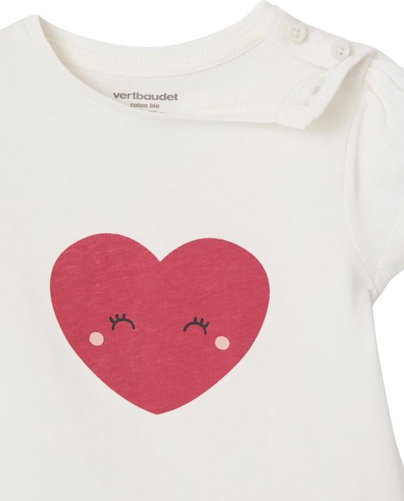 Produktbild Vertbaudet Bio-Kollektion: 3er-Pack Mädchen Shirts BASIC, Langarm & Kurzarm (80)