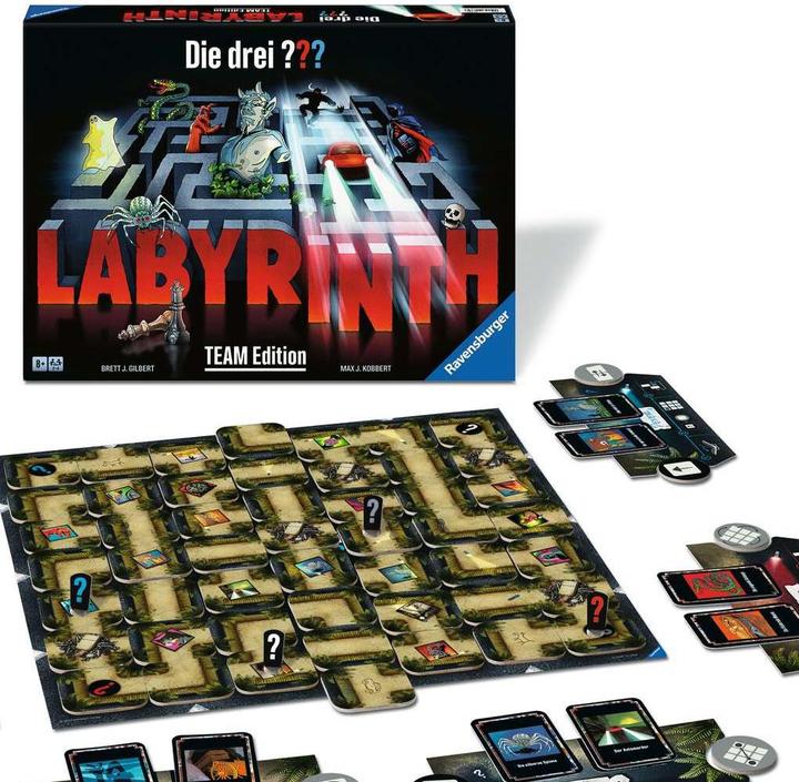 Produktbild Ravensburger 22685 - Die drei??? Labyrinth - Team Edition - Die kooperative Variante des (Deutsch)