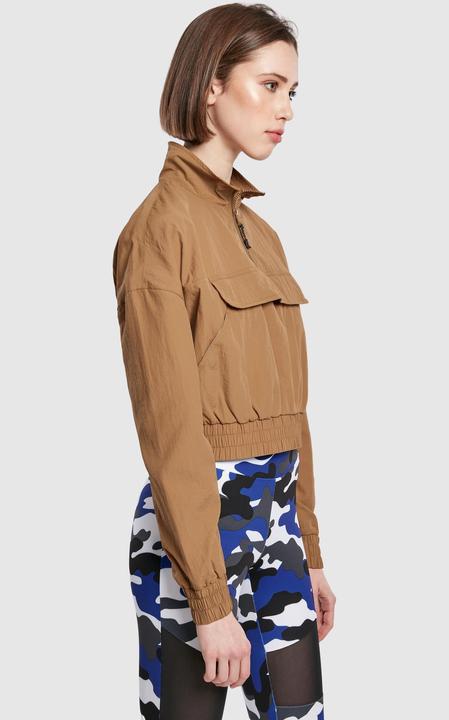 Image du produit Urban Classics Ladies Cropped Crinkle Nylon Pull Over Jacket (L)