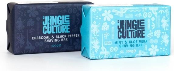 Actual product image Jungle Culture - Charcoal & black pepper shaving soap (Shaving soap)